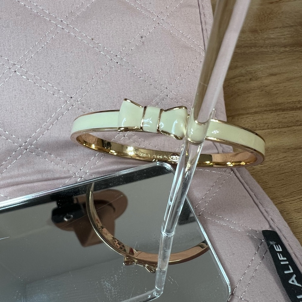 Kate Spade Cream Bow Bangle